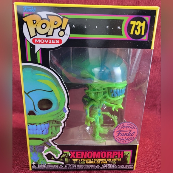 Xenomorph hot topic scare fair 2023 exclusive funko # 731 (nib) - Picture 2 of 7